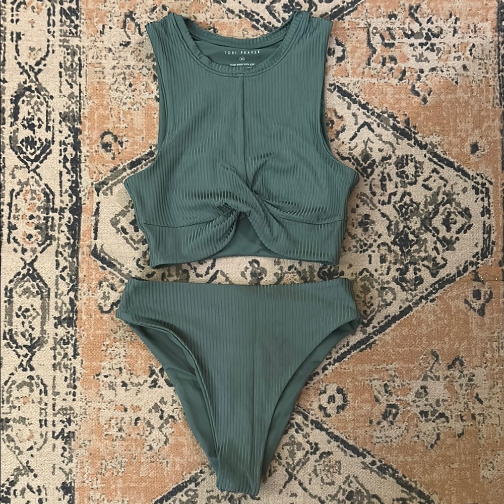 Tori Praver Bikini Set